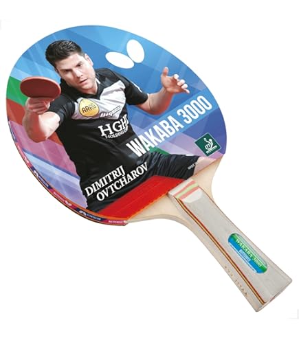 Amazon | Butterfly 302 Shakehand Table Tennis Racket | Butterfly